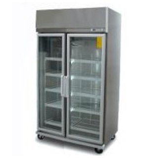  2 Glass Doors Freezer Code : STCC2